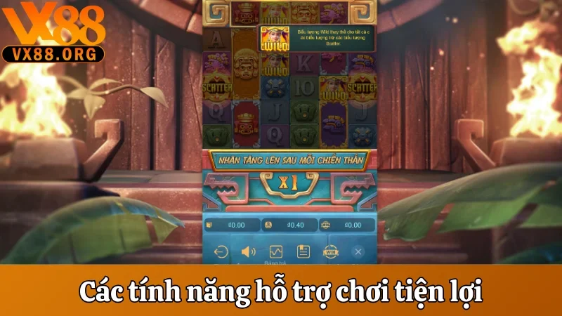 Nổ Hũ Aztec - Hiểu Quy Tắc Cơ Bản Và Bí Quyết Thắng Lớn 4 Các tính năng hỗ trợ tốt cho việc chơi tiện lợi