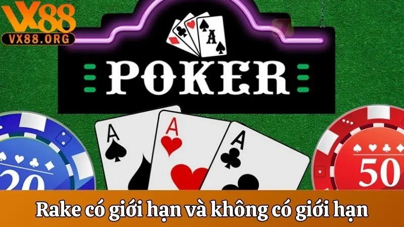Rake Trong Poker? Cách Tính Và Ảnh Hưởng Gì Đến Lợi Nhuận 3 So sánh Rake có giới hạn và không có giới hạn