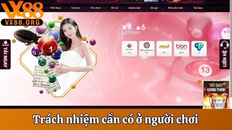 Tìm Hiểu Chi Tiết Về Điều Khoản & Điều Kiện Của VX88 2 Trách nhiệm cần có ở người chơi